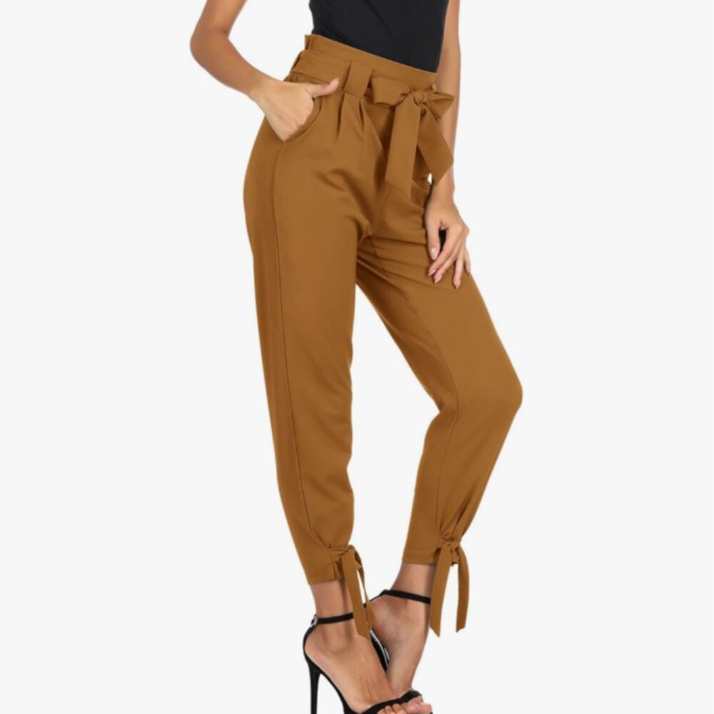 Caramel Grace Karin High Waist Pencil Pants